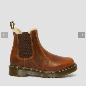 Dr. Martin’s WOMEN'S FAUX FUR LINED CHELSEA BOOTS sz 8